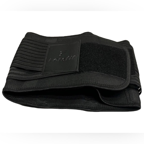 Letsfit Women’s Adjustable Waist Trainer Body Shaper Fitness Belt | Black - Picture 2 of 6